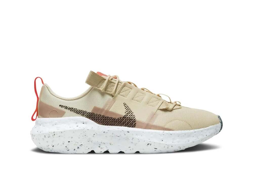 Nike Women's Crater Impact Sanddrift/Hemp Sneakers (CW2386-105)